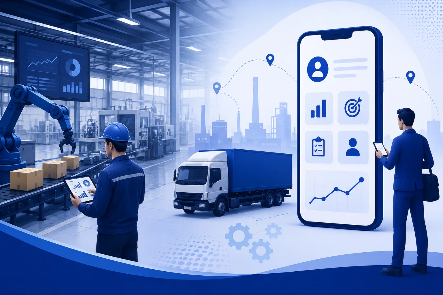5 Reasons Why Mobile Sales Force Automation Software is the Key to Manufacturing Business’s Success